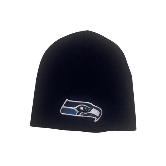 NFL Other - NFL Seattle Seahawks Navy Blue Beanie Hat Football Team Knit Cap Fan
